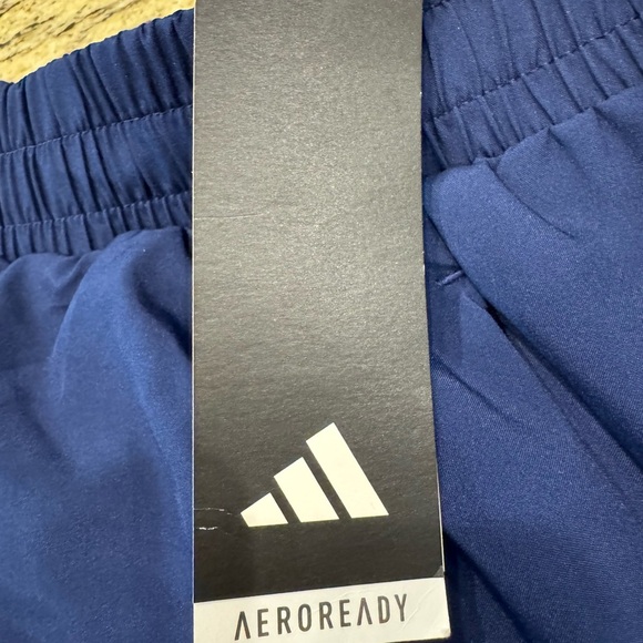 Adidas Men's Size 2XL Navy Blue AEROREADY Designed for Movement Shorts NEW - Picture 4 of 12